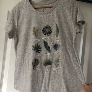 Ferns and Flora tee shirt
